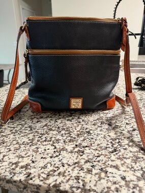 Dooney & Bourke Black Leather Crossbody